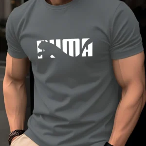 Men's Summer 100% Pure Cotton Casual Fashionable  Short Sleeved T-Shirt