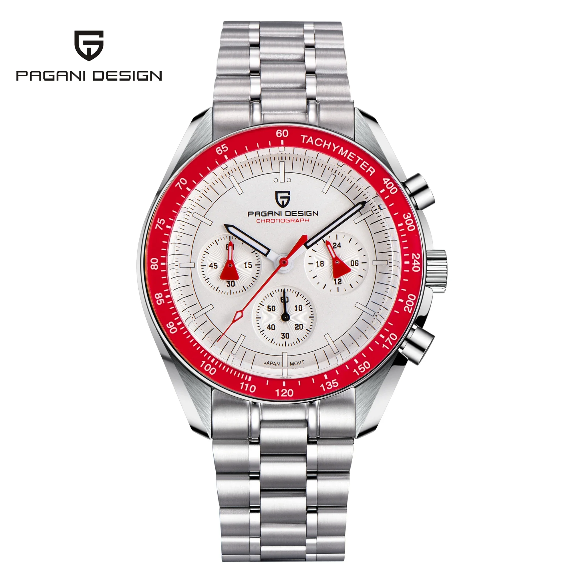 PAGANI DESIGN 2026 New V5 PD1701 Men's Watches Luxury Quartz Watch 100M Waterproof - Image 11