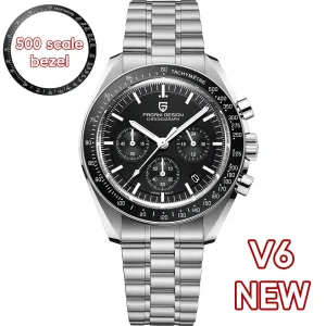 PAGANI DESIGN 2026 New V5 PD1701 Men's Watches Luxury Quartz Watch 100M Waterproof - Thumbnail Image 15