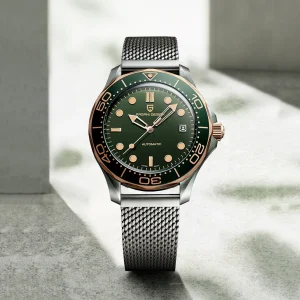 Men's Watches Gold Luxury Mechanical Wristwatches Automatic Watch Men  Waterproof Luminous