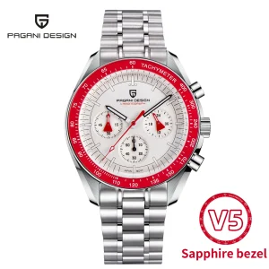 Men's Watches Luxury Chronograph Quartz Watch For Men  100M Waterproof Wristwatch 2026 - Thumbnail Image 9