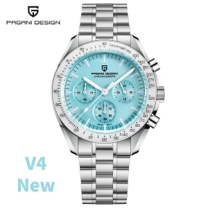 PAGANI DESIGN 2026 New V5 PD1701 Men's Watches Luxury Quartz Watch 100M Waterproof - Thumbnail Image 10