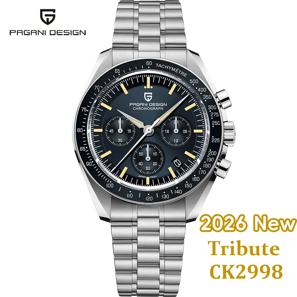 Men's Watches Luxury Chronograph Quartz Watch For Men  100M Waterproof Wristwatch 2026 - Image 7