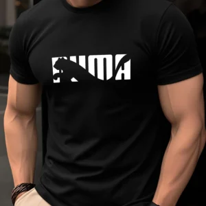 Men's Summer 100% Pure Cotton Casual Fashionable  Short Sleeved T-Shirt - Thumbnail Image 6