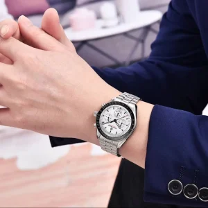 PAGANI DESIGN 2026 New V5 PD1701 Men's Watches Luxury Quartz Watch 100M Waterproof - Thumbnail Image 4
