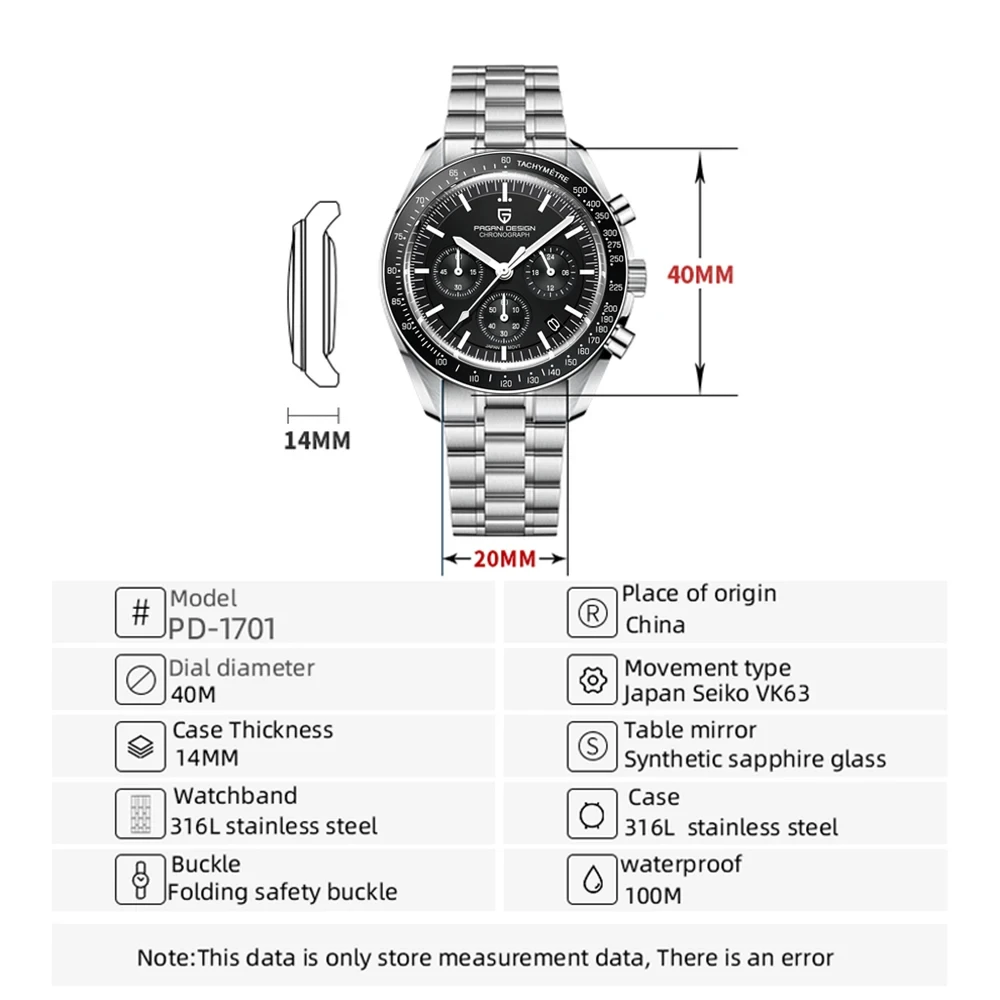 Mens Watches Quartz Automatic Watch Men Luxury Sports  Waterproof Sapphire - Image 6