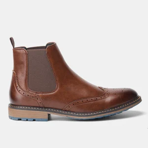 Ankle Boots Casual Brand Brogues Boots Comfortable High quality classic anti slip versatile plus size Leather Boots - Thumbnail Image 7