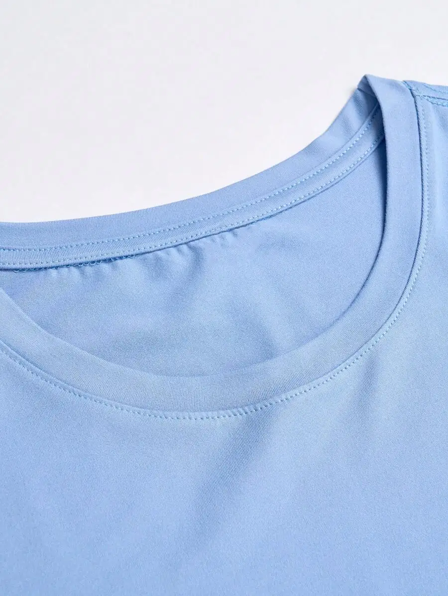 Men Plus Cross Print Tee, Cross T-Shirt, - Image 2