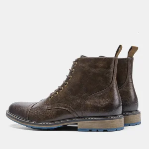 Size 8~13 Men Boots Fashion Brand Comfortable Ankle Boots For Men - Thumbnail Image 4