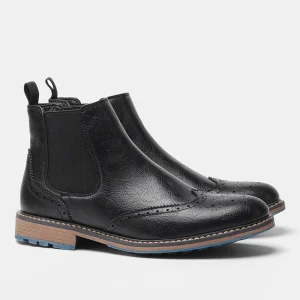 Size 8~13 Men Boots Fashion Brand Comfortable Ankle Boots For Men - Thumbnail Image 7