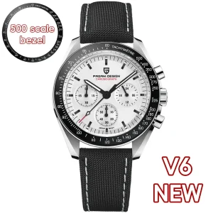 PAGANI DESIGN 2026 New V5 PD1701 Men's Watches Luxury Quartz Watch 100M Waterproof - Thumbnail Image 12