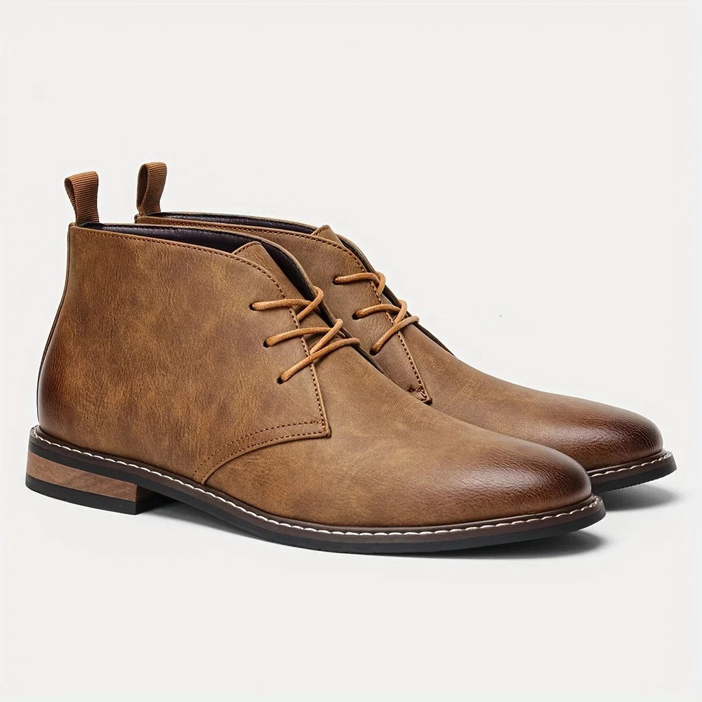 Boots Men Fashion Comfortable Casual Outdoor Walking Shoe - Image 9