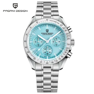 Mens Watches Quartz Automatic Watch Men Luxury Sports  Waterproof Sapphire - Thumbnail Image 16