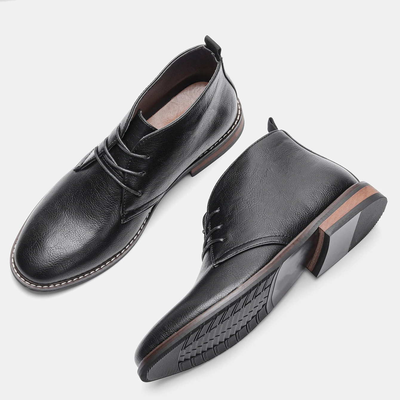 Boots Men Fashion Comfortable Casual Outdoor Walking Shoe - Image 3