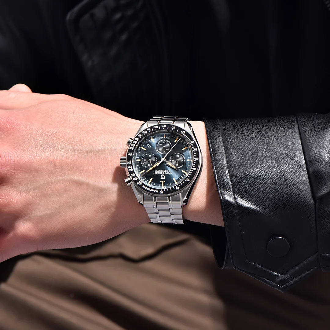 Men's Watches Luxury Chronograph Quartz Watch For Men  100M Waterproof Wristwatch 2026 - Image 3