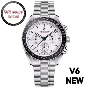 Mens Watches Quartz Automatic Watch Men Luxury Sports  Waterproof Sapphire - Thumbnail Image 10