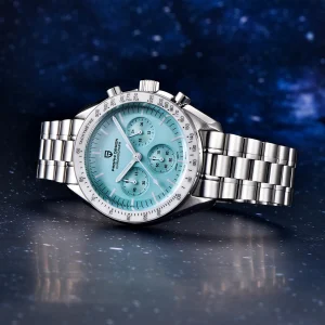 Mens Watches Quartz Automatic Watch Men Luxury Sports  Waterproof Sapphire - Thumbnail Image 3