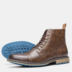 Size 8~13 Men Boots Fashion Brand Comfortable Ankle Boots For Men - Thumbnail Image 9