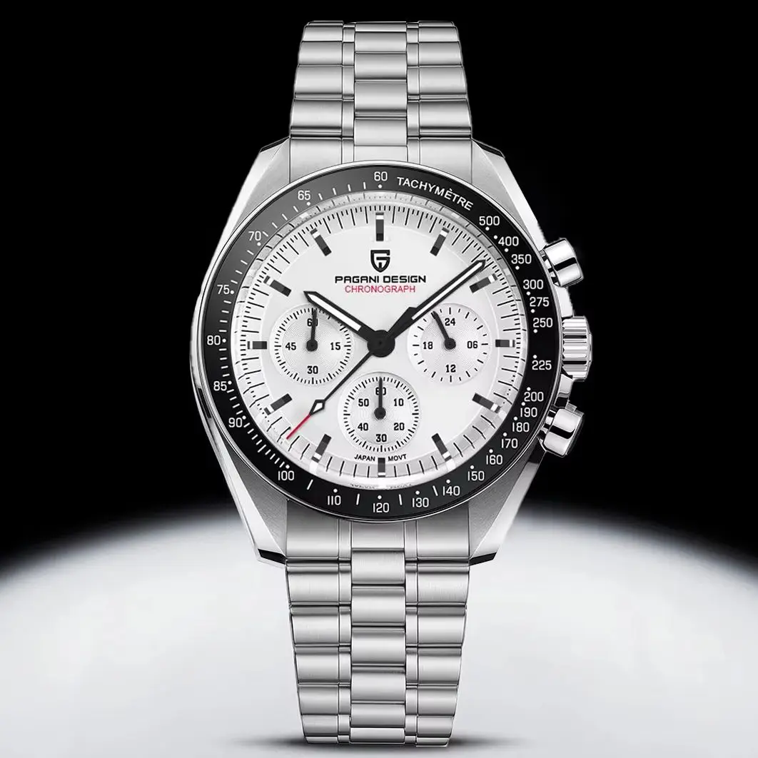 PAGANI DESIGN 2026 New V5 PD1701 Men's Watches Luxury Quartz Watch 100M Waterproof - Image 2