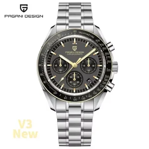 Mens Watches Quartz Automatic Watch Men Luxury Sports  Waterproof Sapphire - Thumbnail Image 17