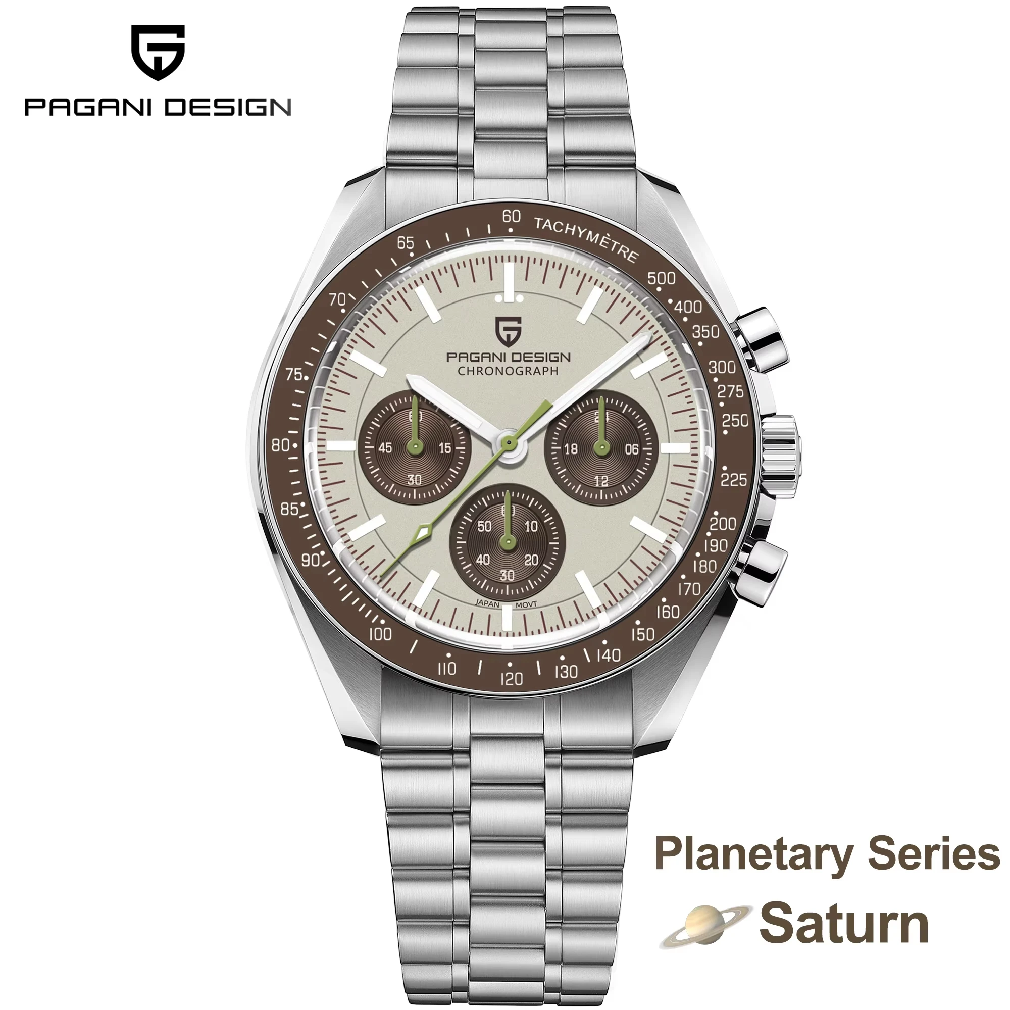 Men's Watches Luxury Chronograph Quartz Watch For Men  100M Waterproof Wristwatch 2026 - Image 15