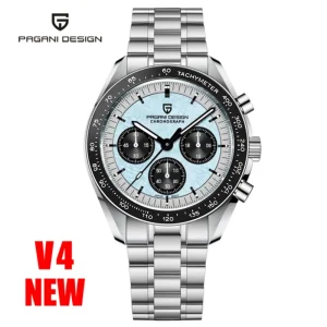 Mens Watches Quartz Automatic Watch Men Luxury Sports  Waterproof Sapphire - Thumbnail Image 18