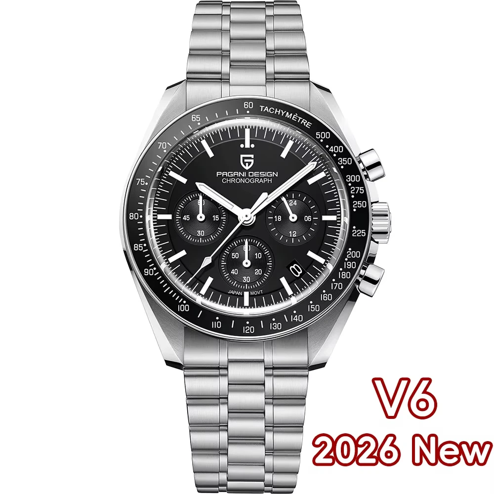 Men's Watches Luxury Chronograph Quartz Watch For Men  100M Waterproof Wristwatch 2026 - Image 8