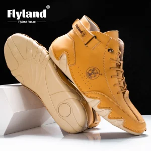 Men's Fashion Sneaker Vintage Classical Dress Boot Chukka Boot Daily Casual Work Office Shoe